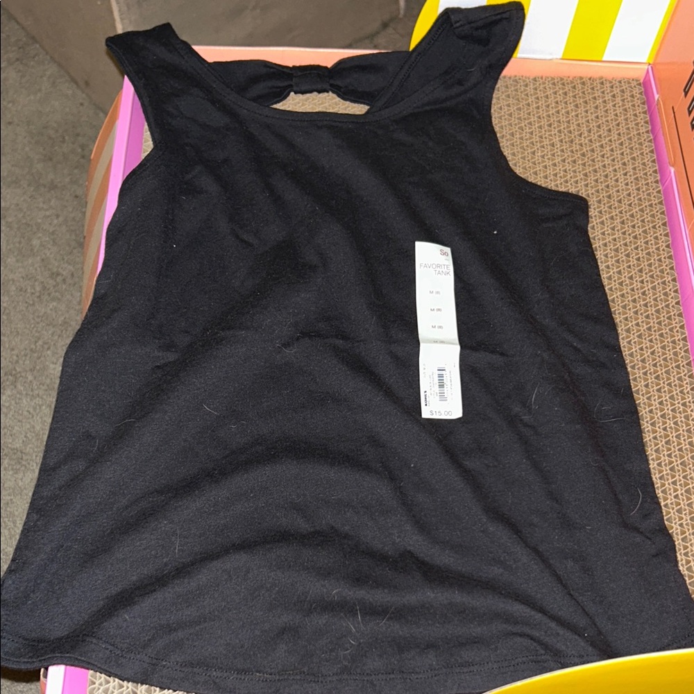 SO Black Tank Top